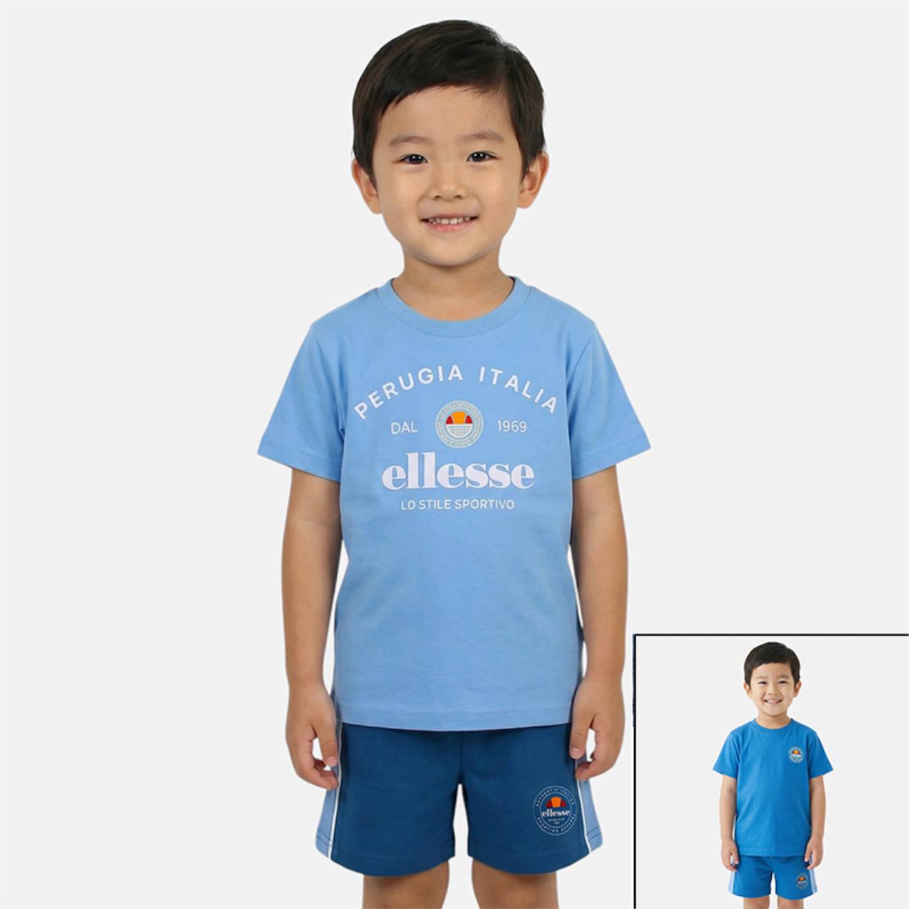 Pack De 2 T-shirts Et Short Garon Bleu 30 €