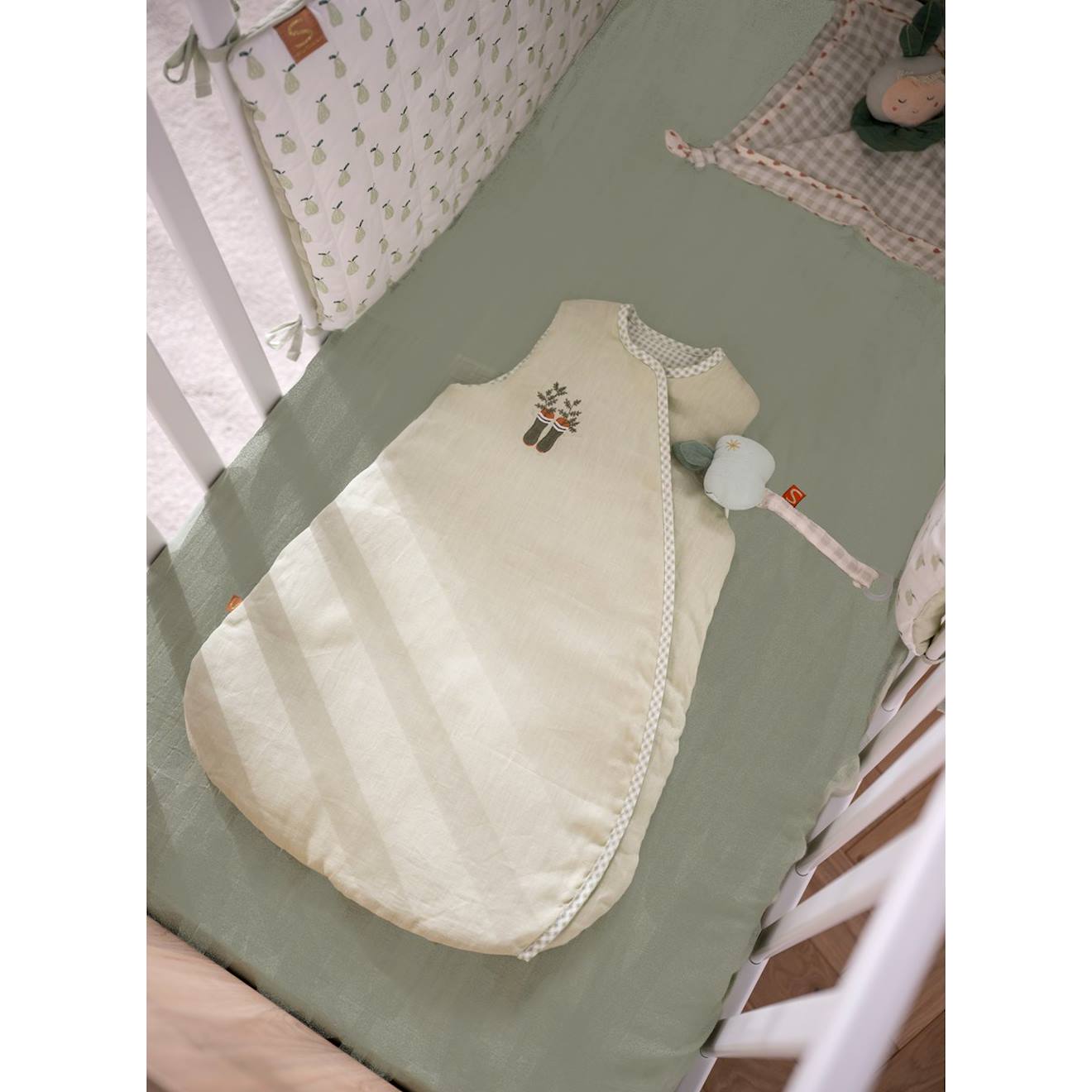 Gigoteuse Naissance En Lin - Botanica Vert (Sauthon) - Couverture