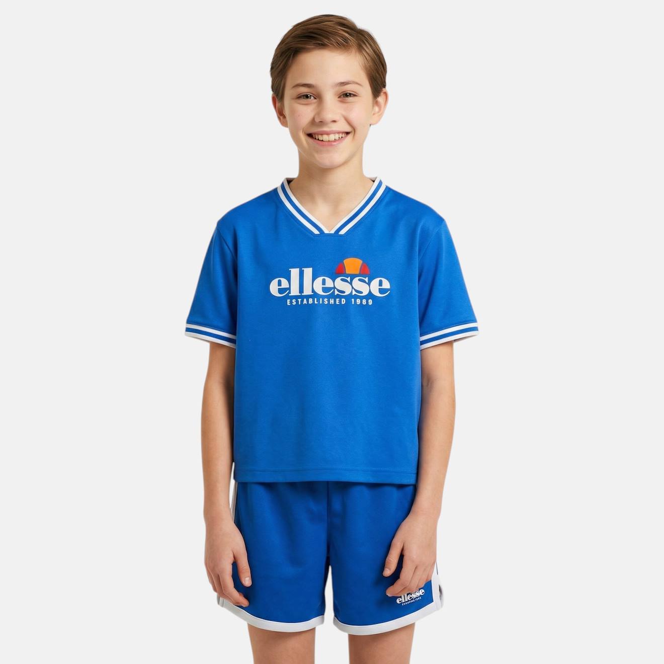 T-shirt Manches Courtes Garon Et Short Marine 30 €