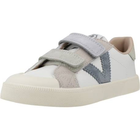 Basket enfant cuir enfant cuir oliver barefoot Bleu+Bleu azul+Rose 10 - vertbaudet enfant 