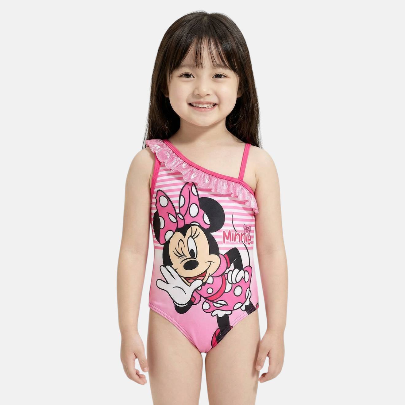 Maillot De Bain Enfant Imprim Minnie Fushia 9 €