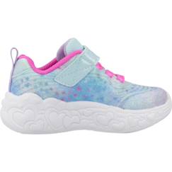 Chaussures-Chaussures bébé 17-26-Marche fille 19-26-Basket bébé fille synthétique lumineuse à led