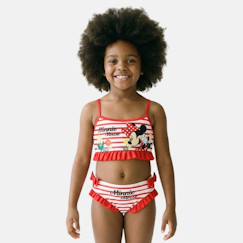 -Maillot de bain fille 2 pièces motif minnie