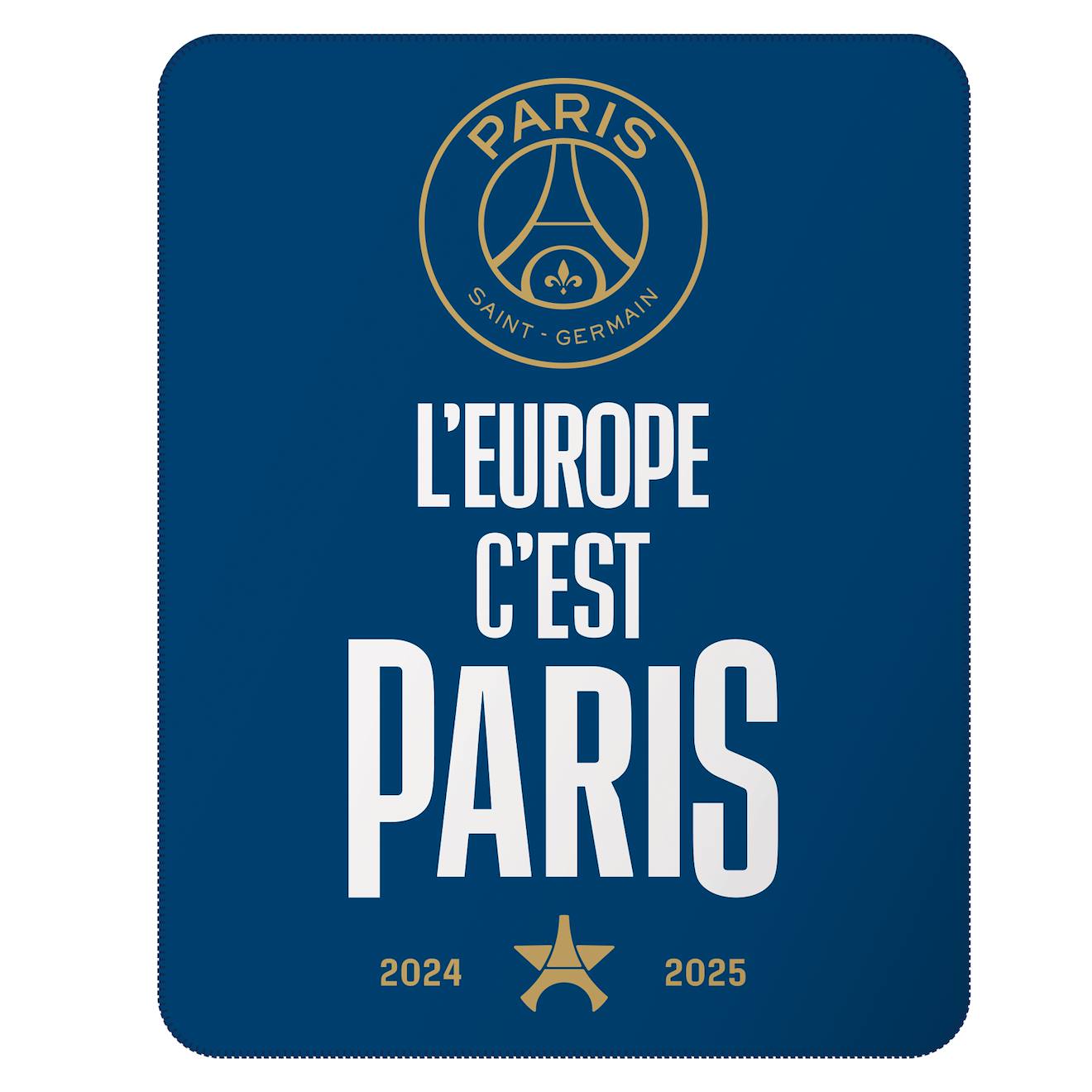 Plaid Polaire Imprimé, Psg Brille Bleu