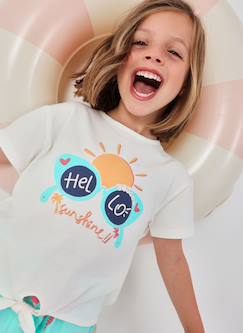 -T-shirt en coton  fille