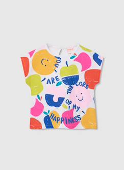-T-shirt fille en coton