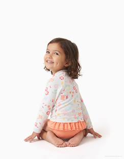 Ensemble de bain avec protection uv 40+ et motif plage  - vertbaudet enfant
