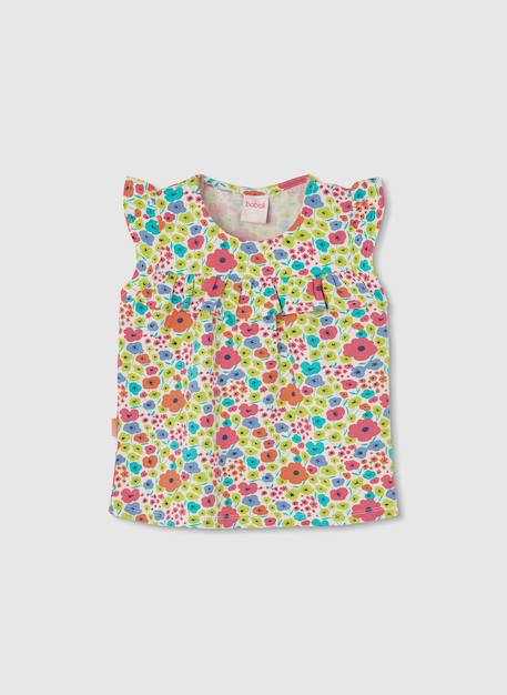 T-shirt fille en jersey imprimé  - vertbaudet enfant