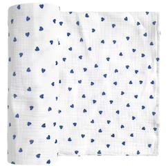 -Maxi lange en gaze de coton lovio