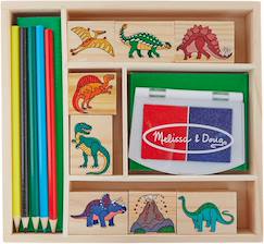Jouet-Tampons encreurs dinosaures