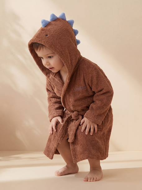 Garçon-Peignoir enfant Dinosaure personnalisable