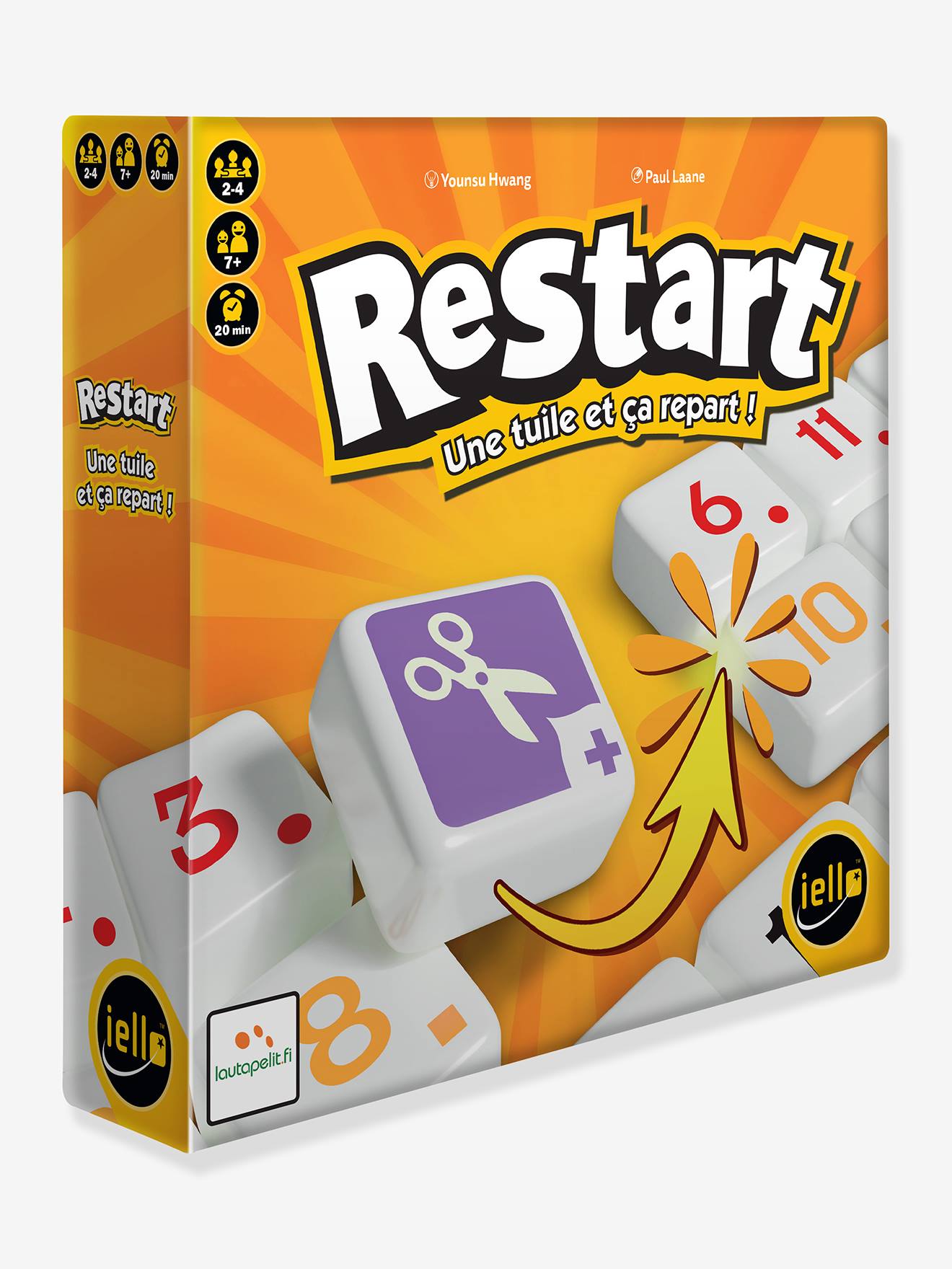 Restart jeu de société multicolore Restart jeu de société multicolore