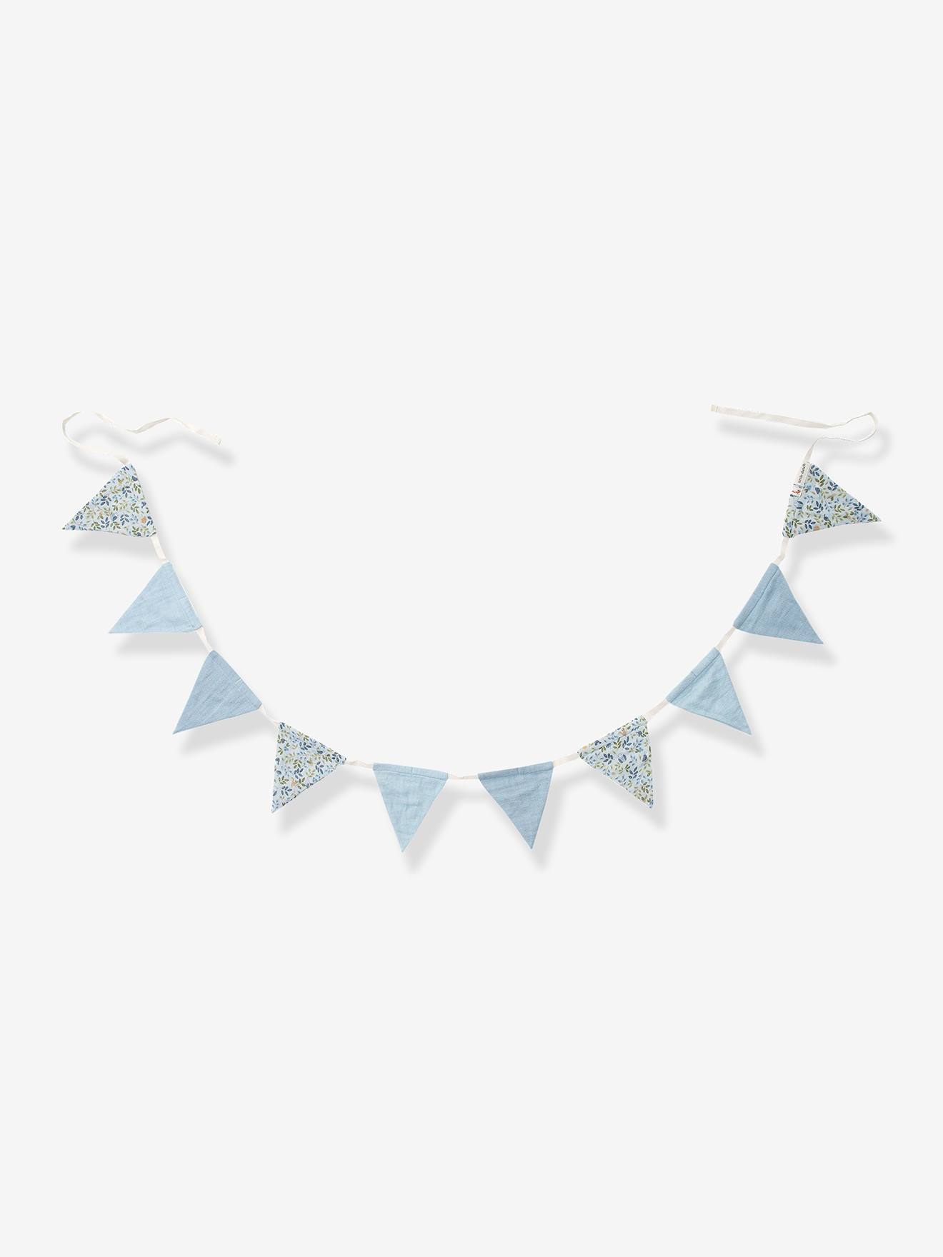 Guirlande avec fanions Forest Adventures bleu