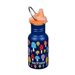 Puériculture-Repas-Gourde inox 355 ml bouchon sippy mushrooms