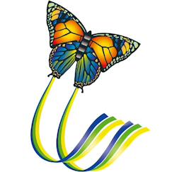 Jouet-Jeux de plein air-Cerf-volant en polyester papillon