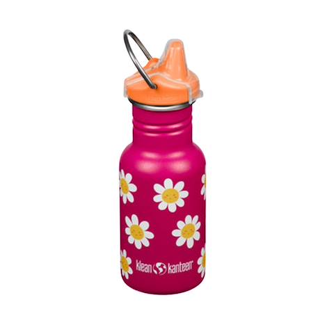 Gourde inox 355 ml bouchon sippy happy flowers  - vertbaudet enfant