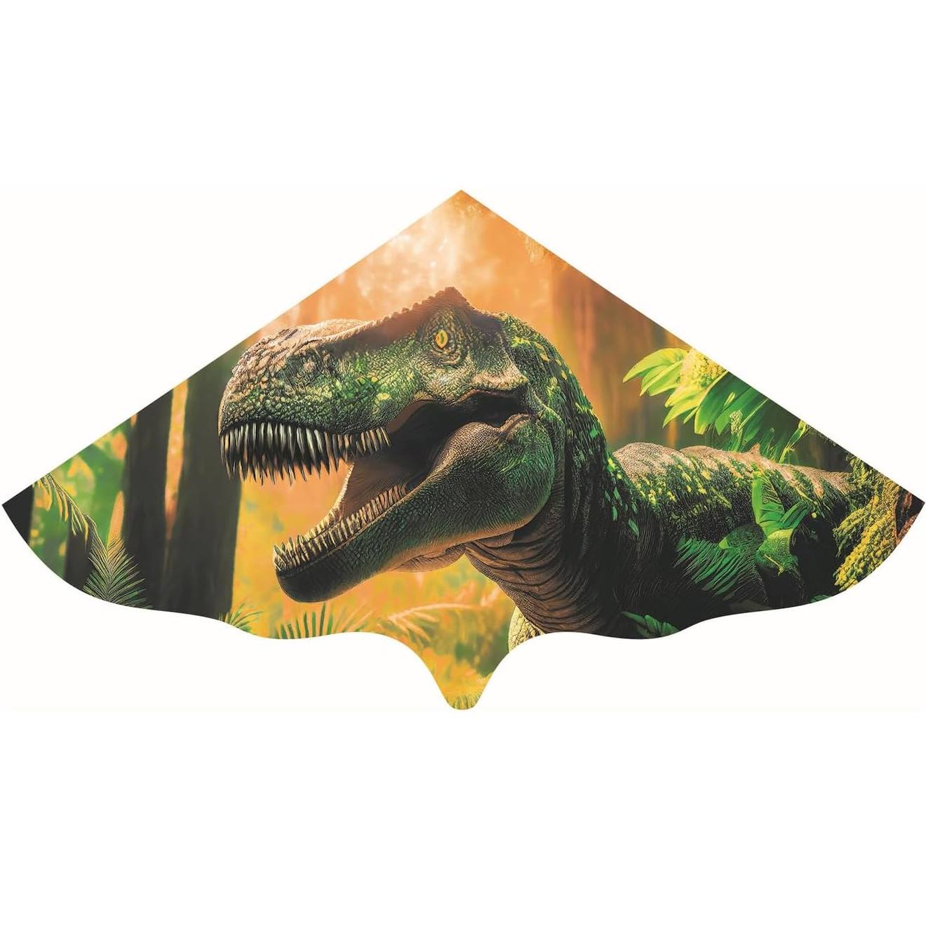 Cerf-volant T-rex Vert