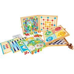 Jouet-Coffret de jeux de société 150 règles