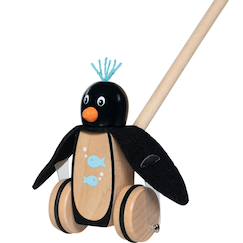 Jouet-Premier âge-Pablo le pingouin à pousser