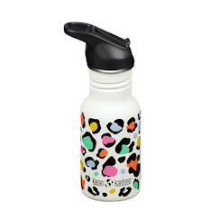 Puériculture-Repas-Vaisselle, coffret repas-Gourde inox 355 ml bouchon sport