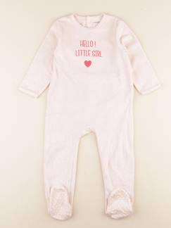 Seconde main-Fille-Pyjama, surpyjama, dors-bien-Pyjama velours - 3 ans