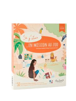 Jouet-Jeu d'imitation éducatif "Si j’étais en mission au zoo" - A partir de 6 ans