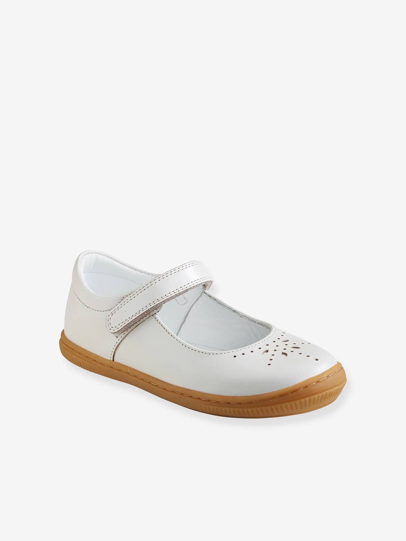 Babies cuir fille collection maternelle blanc