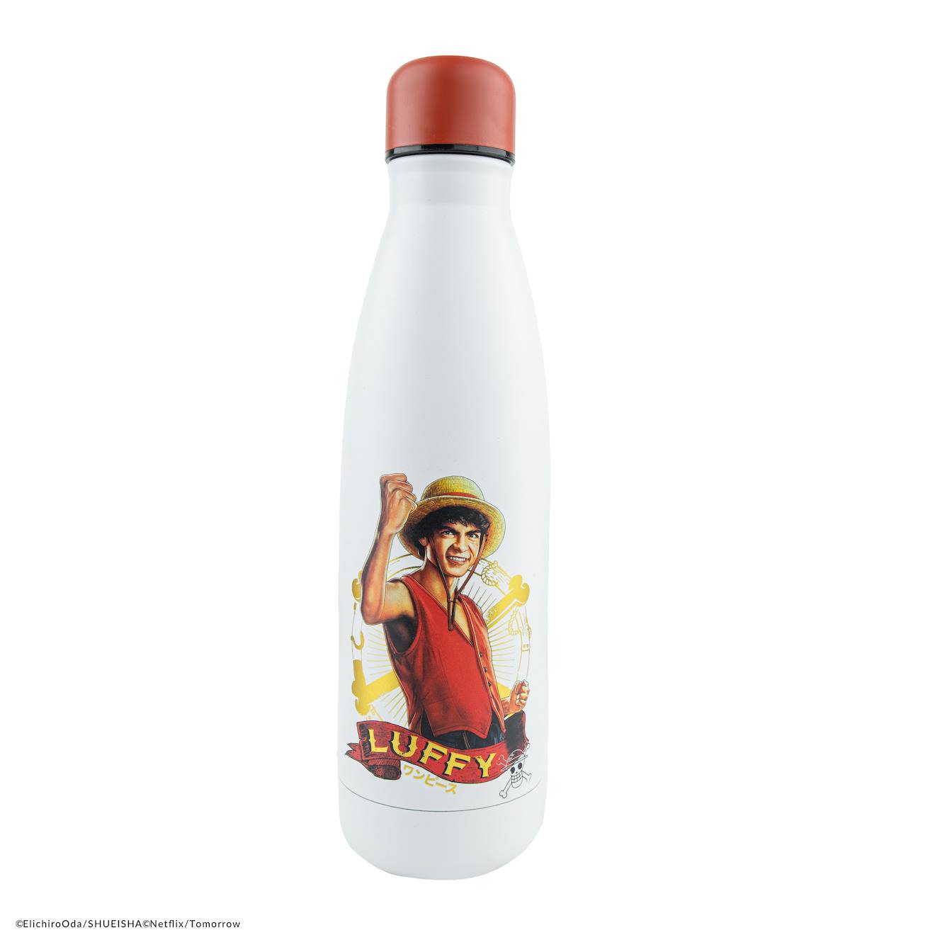 Gourde Isotherme Luffy - One Piece Blanc
