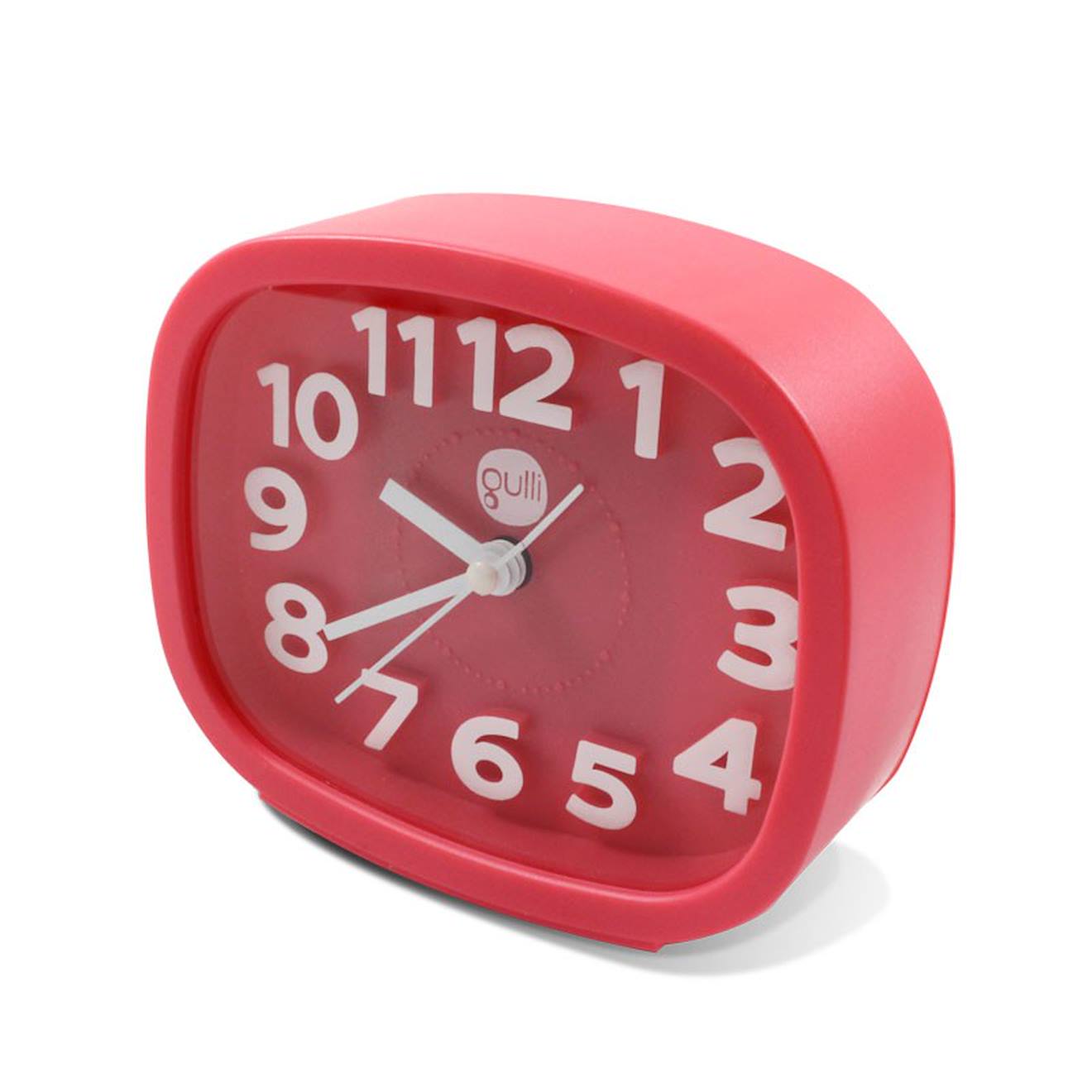 Réveil Avec Mouvement À Quartz Et Silencieux, Sonnerie Par Buzzer Électronique Rose
