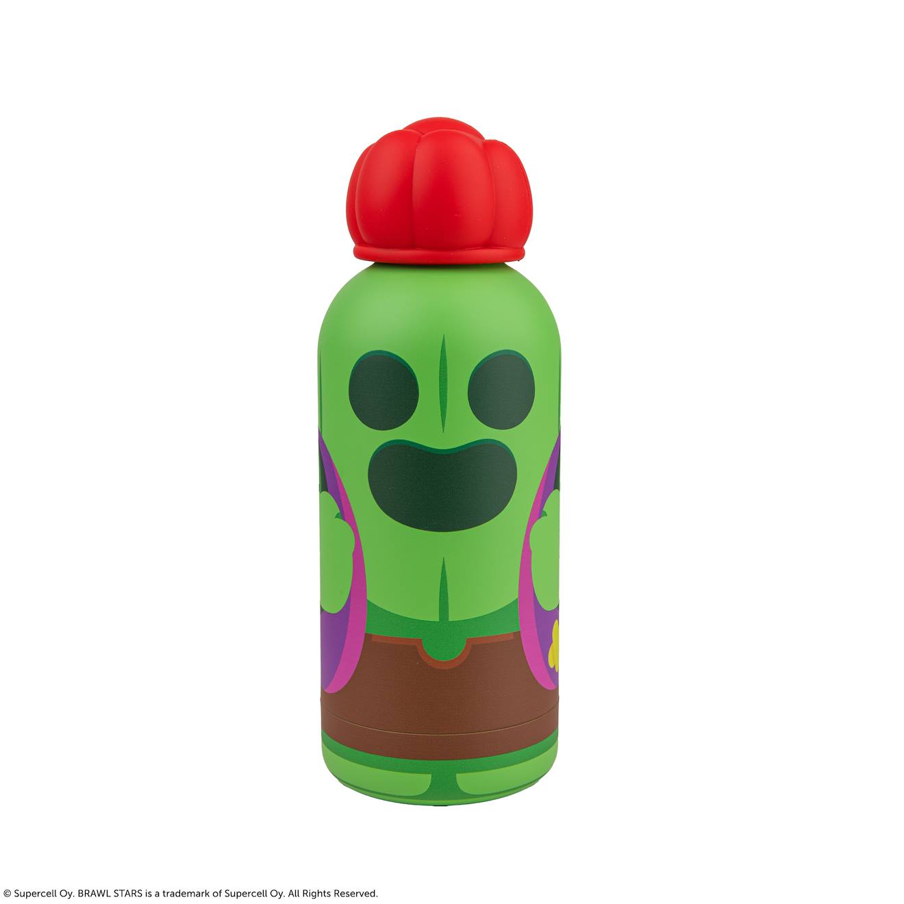 Gourde Sculptée Isotherme Spike - Brawl Stars Vert