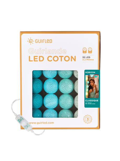 Guirlande boule lumineuse led usb  veilleuse 2h Acajou+Arlequin+Bébé+Byzantin+Chocolat+Coton+Églantine+Flocon+Horizon+Licorne+Mangrove+Messopotamia+Minuit+Océan+Ottoman+Princesse+Provence+Romania+Sauvage+Scandinave+Tagada 42 - vertbaudet enfant 