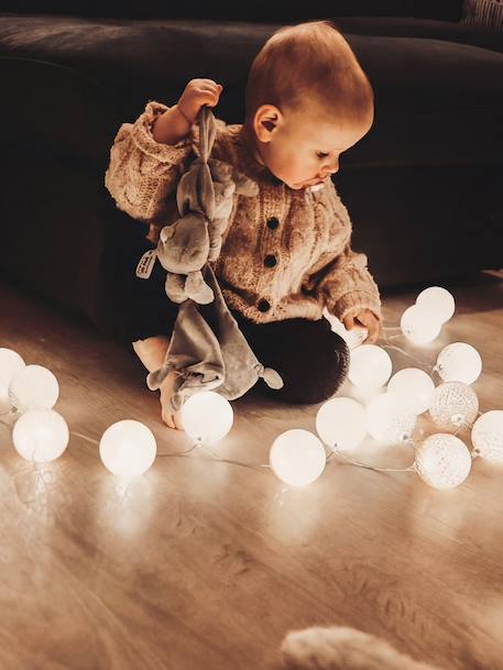 Guirlande boule lumineuse led usb  veilleuse 2h Acajou+Arlequin+Bébé+Byzantin+Chocolat+Coton+Églantine+Flocon+Horizon+Licorne+Mangrove+Messopotamia+Minuit+Océan+Ottoman+Princesse+Provence+Romania+Sauvage+Scandinave+Tagada 32 - vertbaudet enfant 