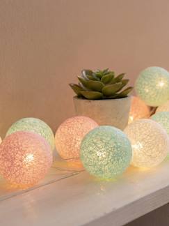 Linge de maison et décoration-Décoration-Guirlande boule lumineuse led usb  veilleuse 2h