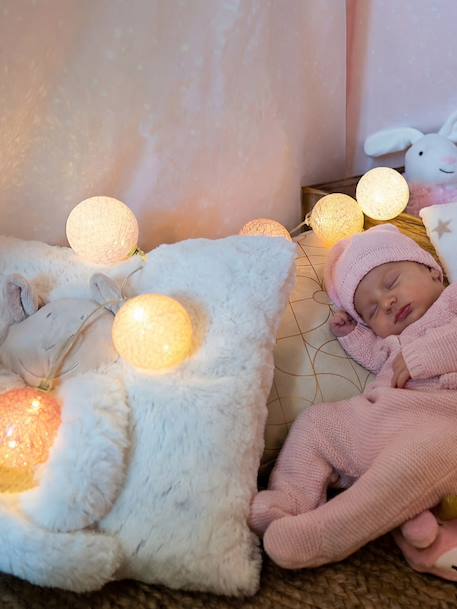 Guirlande boule lumineuse led usb  veilleuse 2h Acajou+Arlequin+Bébé+Byzantin+Chocolat+Coton+Églantine+Flocon+Horizon+Licorne+Mangrove+Messopotamia+Minuit+Océan+Ottoman+Princesse+Provence+Romania+Sauvage+Scandinave+Tagada 70 - vertbaudet enfant 