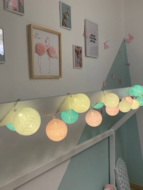 Guirlande boule lumineuse led usb  veilleuse 2h Acajou+Arlequin+Bébé+Byzantin+Chocolat+Coton+Églantine+Flocon+Horizon+Licorne+Mangrove+Messopotamia+Minuit+Océan+Ottoman+Princesse+Provence+Romania+Sauvage+Scandinave+Tagada 9 - vertbaudet enfant 