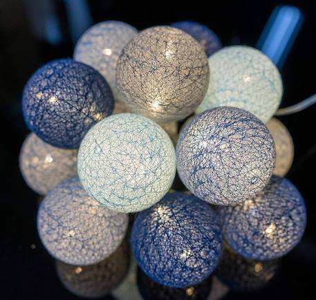 Guirlande boule lumineuse led usb  veilleuse 2h Acajou+Arlequin+Bébé+Byzantin+Chocolat+Coton+Églantine+Flocon+Horizon+Licorne+Mangrove+Messopotamia+Minuit+Océan+Ottoman+Princesse+Provence+Romania+Sauvage+Scandinave+Tagada 15 - vertbaudet enfant 
