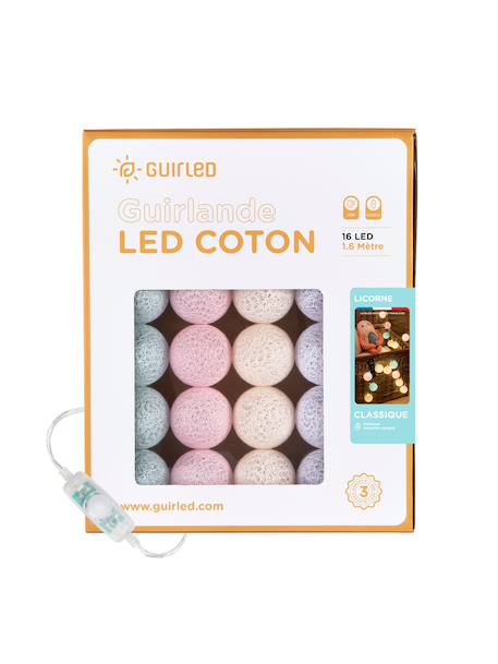 Guirlande boule lumineuse led usb  veilleuse 2h Acajou+Arlequin+Bébé+Byzantin+Chocolat+Coton+Églantine+Flocon+Horizon+Licorne+Mangrove+Messopotamia+Minuit+Océan+Ottoman+Princesse+Provence+Romania+Sauvage+Scandinave+Tagada 46 - vertbaudet enfant 