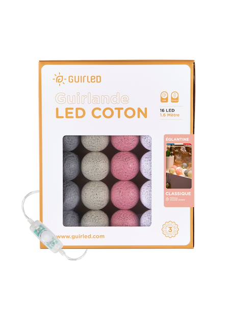 Guirlande boule lumineuse led usb  veilleuse 2h Acajou+Arlequin+Bébé+Byzantin+Chocolat+Coton+Églantine+Flocon+Horizon+Licorne+Mangrove+Messopotamia+Minuit+Océan+Ottoman+Princesse+Provence+Romania+Sauvage+Scandinave+Tagada 31 - vertbaudet enfant 