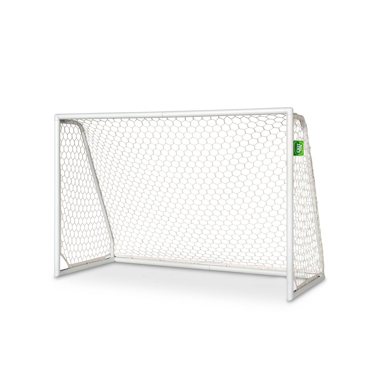 But De Football En Aluminium Léger 180x120cm Pour Jardin Blanc