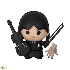 Jouet-Figurine en gomme gomee mercredi addams - mercredi