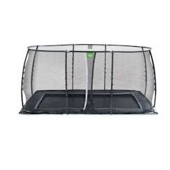 Jouet-Trampoline enterré au ras du sol rectangulaire 244x427cm avec filet
