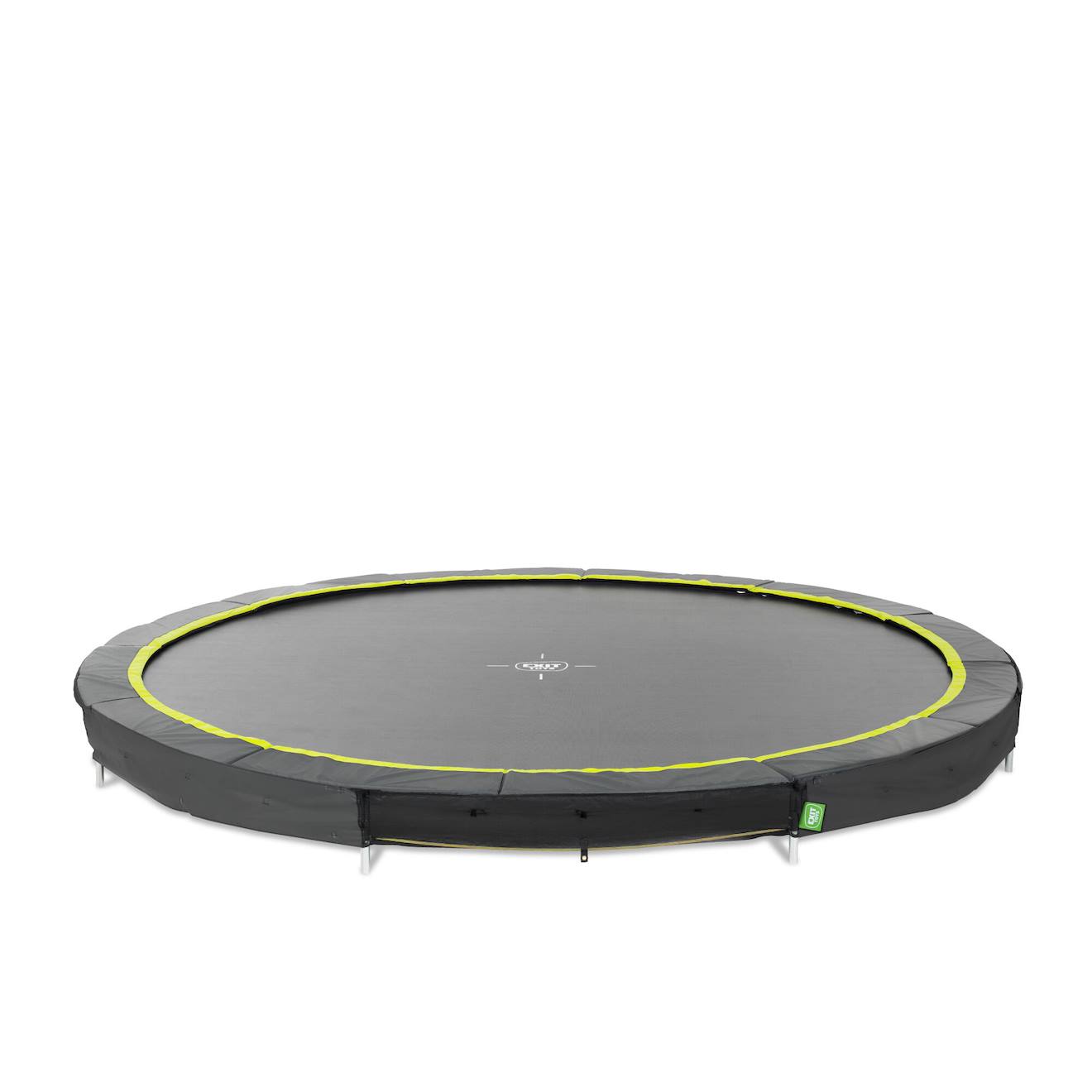Trampoline Enterré Rond Ø427cm Sans Filet Noir