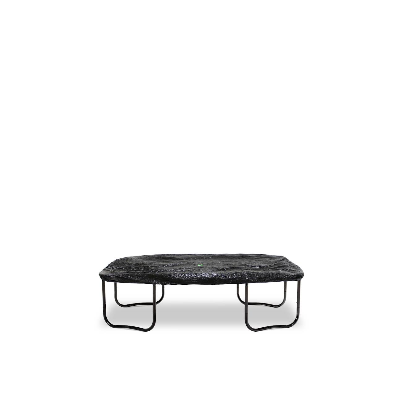 Housse De Protection Pour Trampoline Rectangulaire 153x214cm Noir