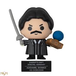 Jouet-Figurine en gomme gomee gomez addams - mercredi