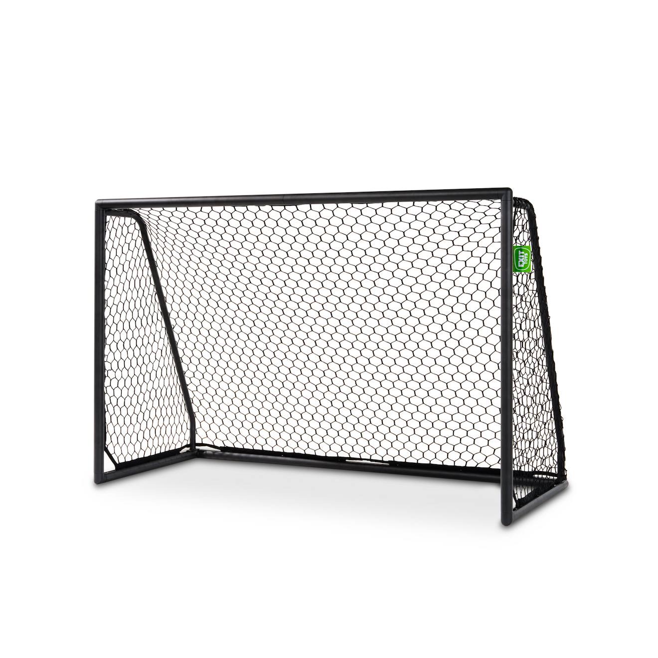 But De Football En Aluminium Léger 180x120cm Pour Jardin Noir