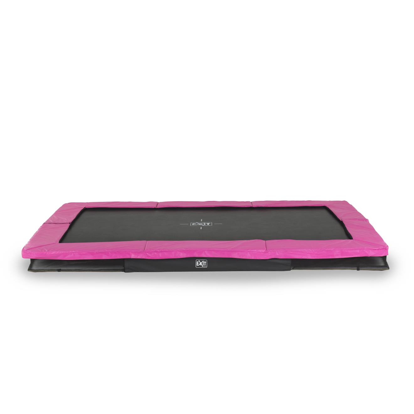 Trampoline Enterré Rectangulaire 244x366cm Rose