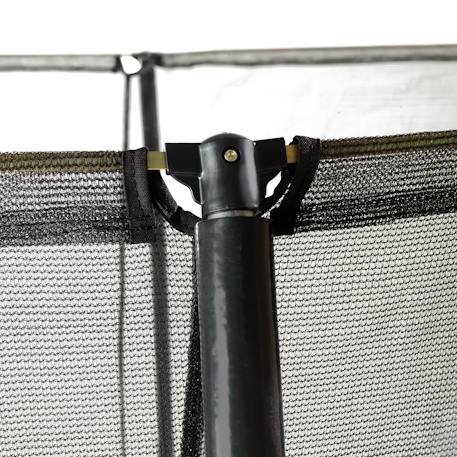 Trampoline enterré rond ø427cm avec filet de sécurité Noir+Rose+Vert 11 - vertbaudet enfant 