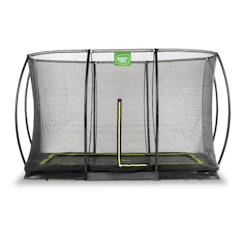 Jouet-Trampoline enterré rectangulaire 244x366cm avec filet