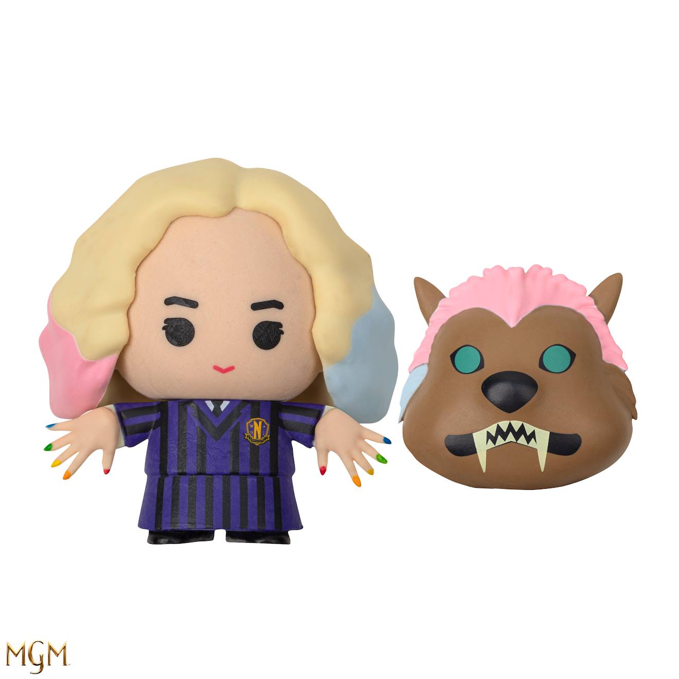 Figurine En Gomme Gomee Enid Sinclair - Mercredi Multicolore