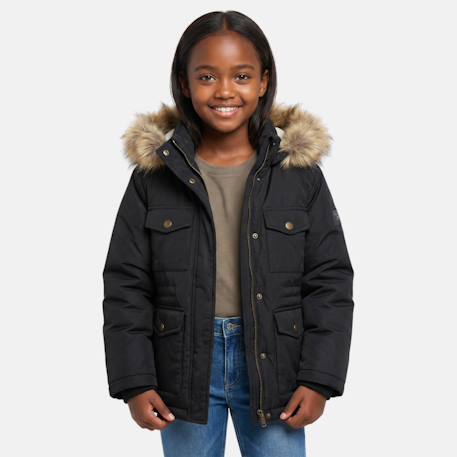 Parka fille imprimée  - vertbaudet enfant